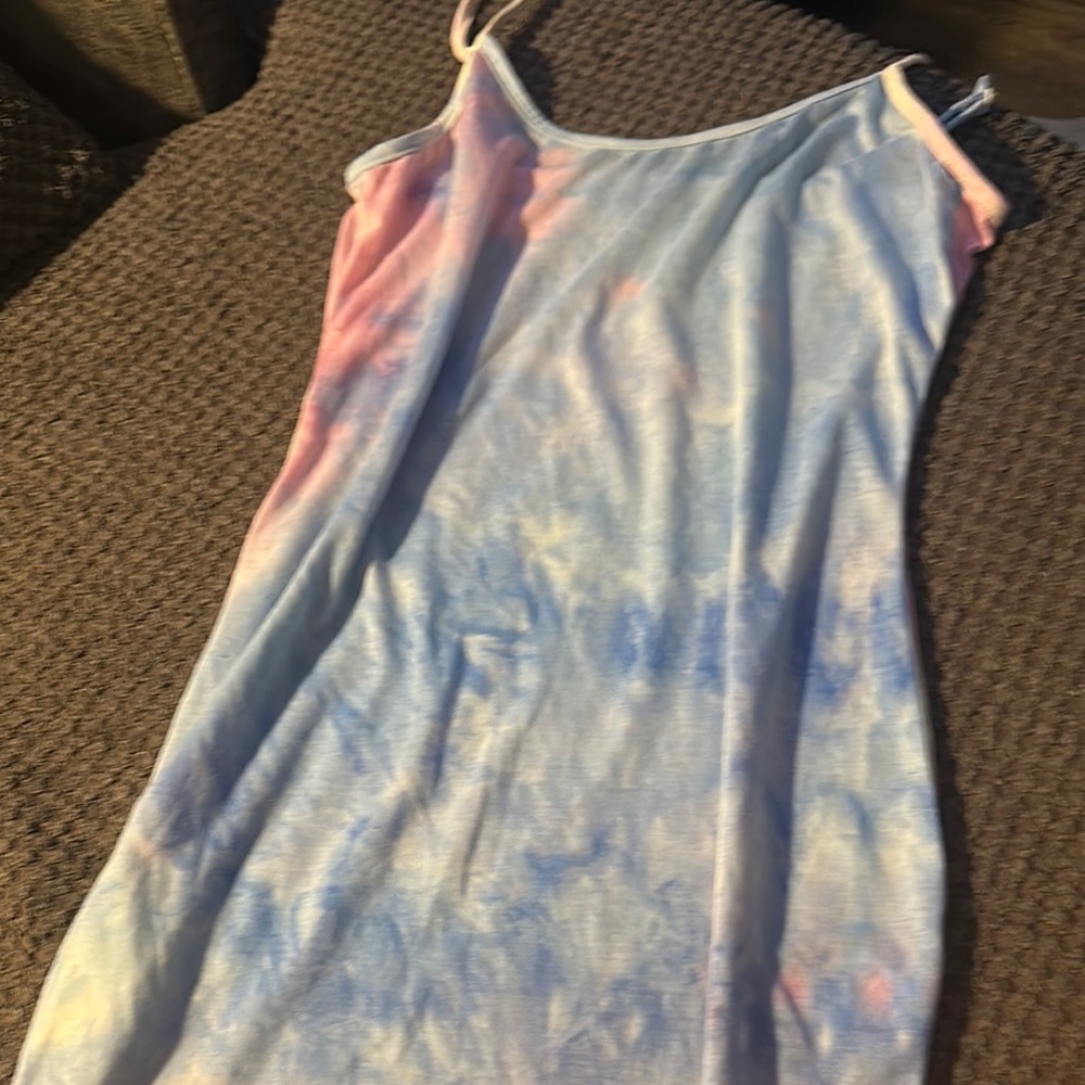 SHEIN Pastel Tie-Dye Camisole